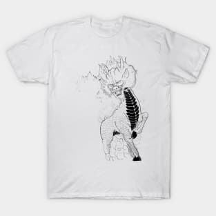 Pencil hand-drawn Kirin design T-Shirt